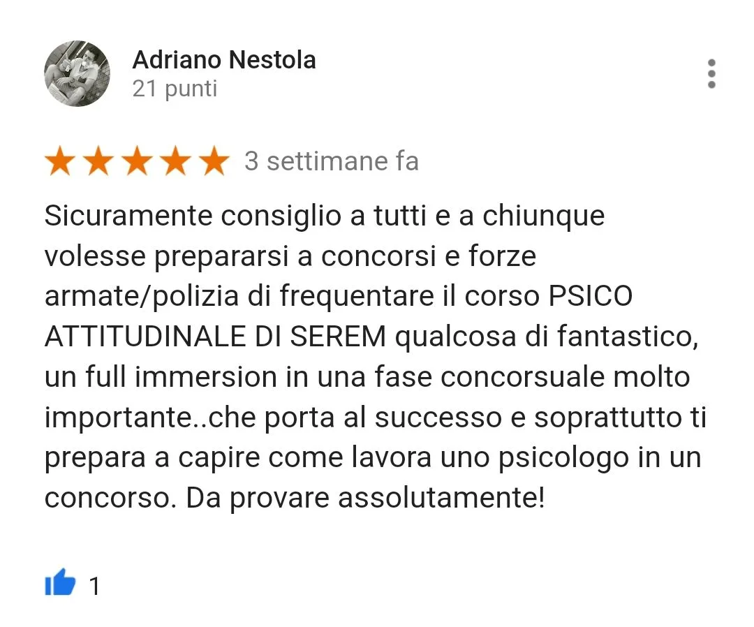 recensione Adriano Nestola