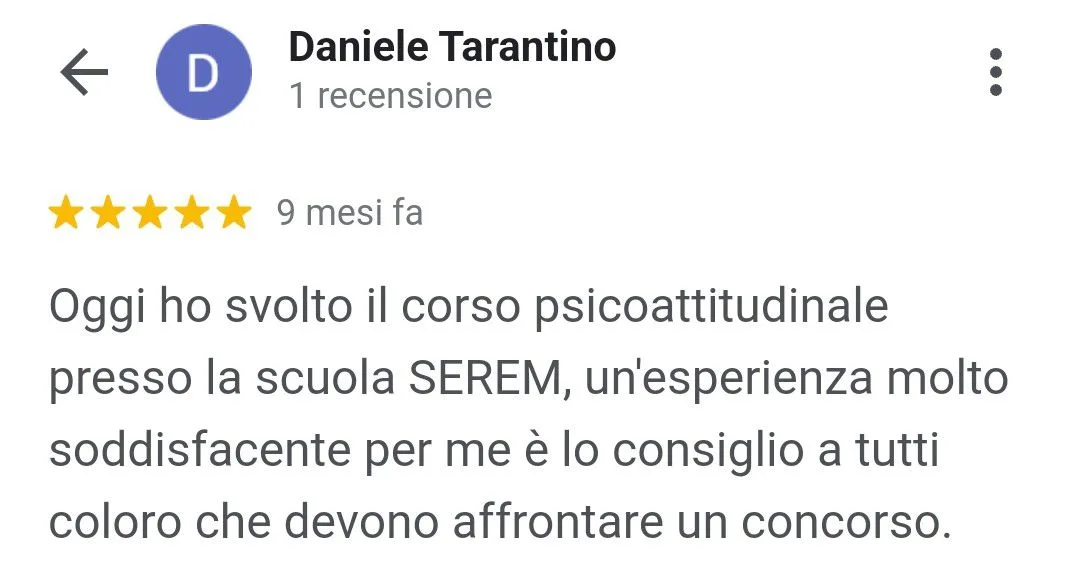 recensione Daniele Tarantino